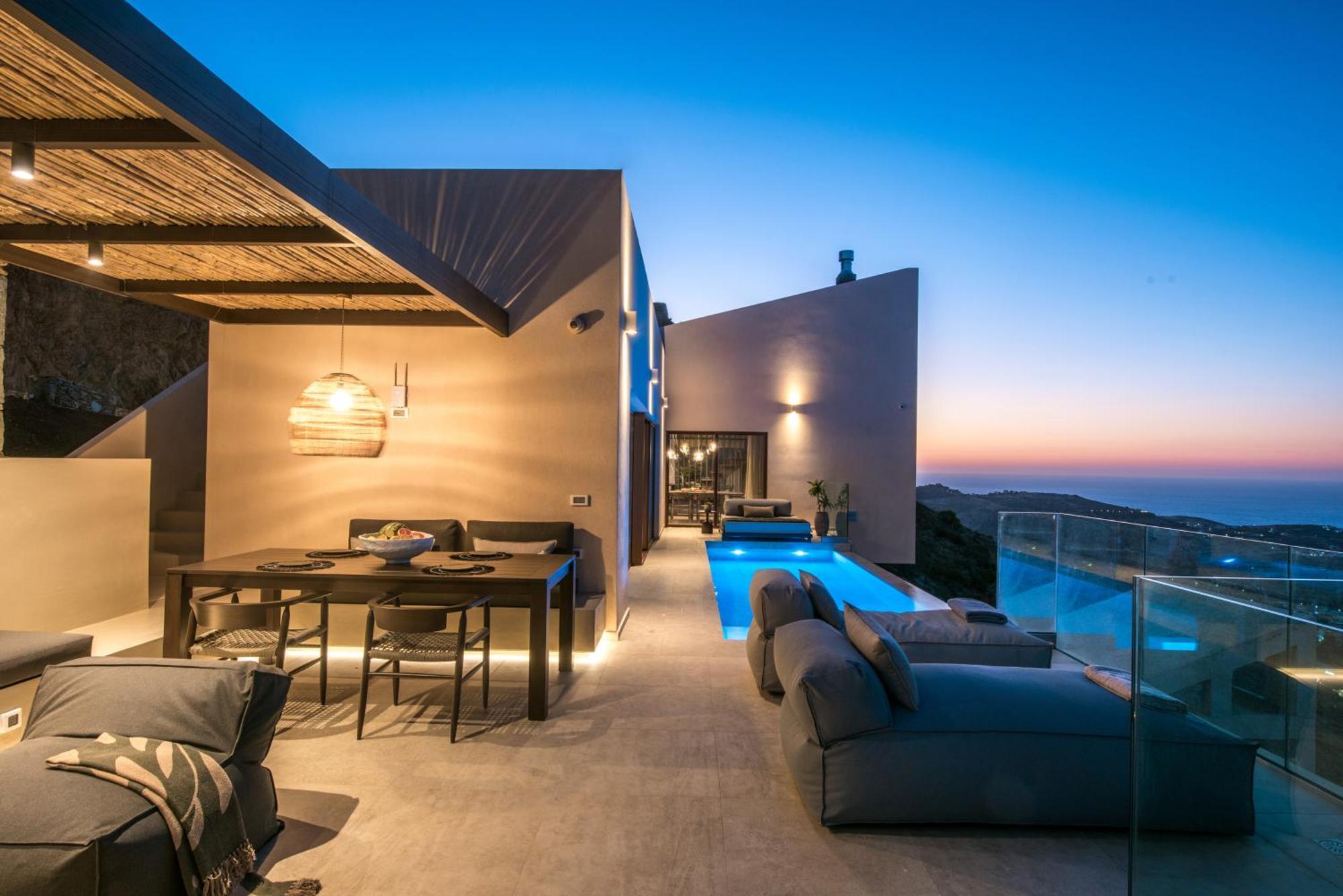 Villa Helios - Elevate Your Senses Agia Pelagia Exterior foto